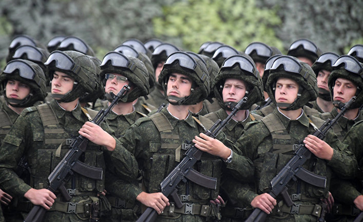 Российско-белорусские военные учения "Запад-2017" в Белоруссии