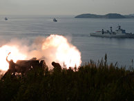 Прибытие отряда боевых кораблей ВМС Китая во Владивосток Прибытие отряда боевых кораблей ВМС Китая во Владивосток