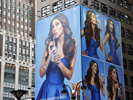 Реклама Pepsi в Нью-Йорке. Реклама Pepsi в Нью-Йорке.