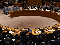 Россия заблокировала в Совете Безопасности ООН проект резолюции о продлении мандата миссии ООН и ОЗХО по расследованию химических атак в Сирии. 24 октября 2017