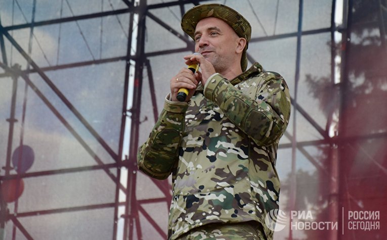 Писатель Захар Прилепин