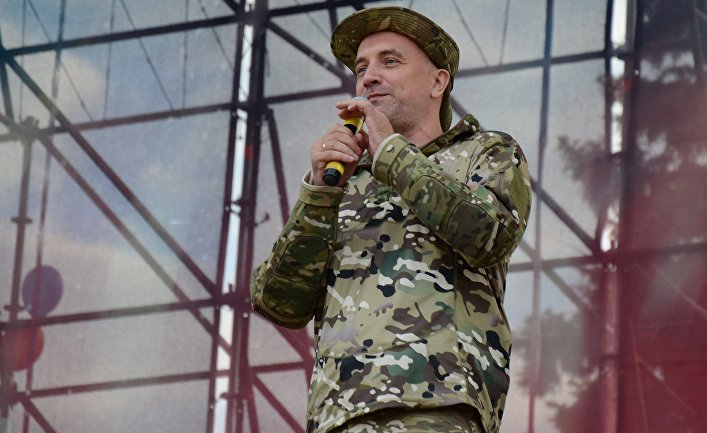Писатель Захар Прилепин