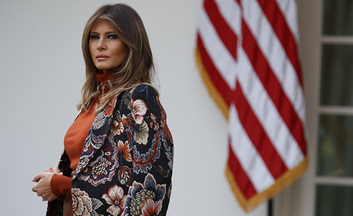 Жена президента США Меланья Трамп