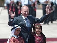 В.Путин посетил Палестинские территории В.Путин посетил Палестинские территории