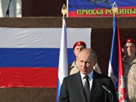Президент РФ В. Путин посетил авиабазу Хмеймим в Сирии Президент РФ В. Путин посетил авиабазу Хмеймим в Сирии