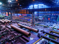 Производство труб для строительства газопровода"Северный поток – 2" на заводе Europipe в Мюльхайме Производство труб для строительства газопровода"Северный поток – 2" на заводе Europipe в Мюльхайме