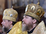 Епископ Тихон Шевкунов на Рождественском богослужении в храме Христа Спасителя Епископ Тихон Шевкунов на Рождественском богослужении в храме Христа Спасителя