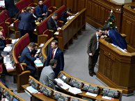 Лидер фракции "Радикальной партии" Олег Ляшко на заседании Верховной рады Украины в Киеве. 16 января 2018 Лидер фракции "Радикальной партии" Олег Ляшко на заседании Верховной рады Украины в Киеве. 16 января 2018