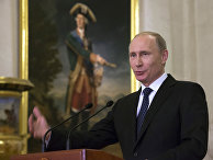 Владимир Путин на праздновании 250-летия Эрмитажа Владимир Путин на праздновании 250-летия Эрмитажа