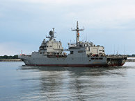 Большой десантный корабль "Иван Грен" вышел в море на ходовые испытания Большой десантный корабль "Иван Грен" вышел в море на ходовые испытания