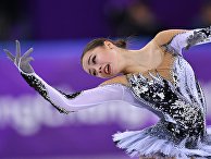 Российская фигуристка Алина Загитова. Олимпиада 2018 Российская фигуристка Алина Загитова. Олимпиада 2018
