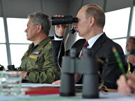 Владимир Путин на учениях в Восточном военном округе Владимир Путин на учениях в Восточном военном округе