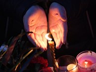 Акции в память о погибших при пожаре в ТЦ "Зимняя вишня" Акции в память о погибших при пожаре в ТЦ "Зимняя вишня"