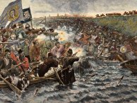 Картина Василия Сурикова «Покорение Сибири Ермаком», 1892 г. Картина Василия Сурикова «Покорение Сибири Ермаком», 1892 г.