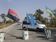 Ситуация на границе Украины и Крыма