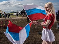 Девушка на музыкальном фестивале "Alfa Future People" в Нижегородской области. Девушка на музыкальном фестивале "Alfa Future People" в Нижегородской области.