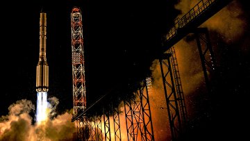 Старт ракеты-носителя