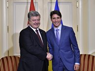 Встреча президента Украины Петра Порошенко и премьер-министра Канады Джастина Трюдо, Канада. 22 сентября 2017