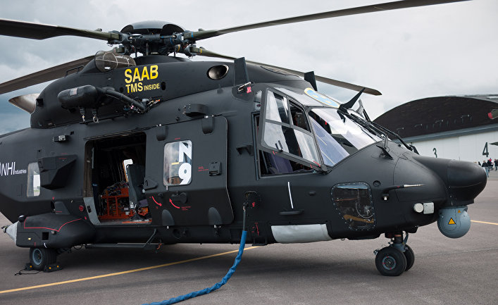 Модернизация вертолета NHI NH90 перед передачей в вооруженные силы Швеции