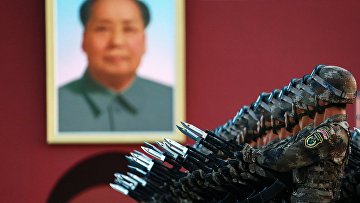 Военнослужащие Народно-освободительной армии Китая на военном параде по случаю 70-летия окончания Второй мировой войны Военнослужащие Народно-освободительной армии Китая на военном параде по случаю 70-летия окончания Второй мировой войны