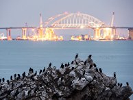 Строительство Крымского моста через Керченский пролив Строительство Крымского моста через Керченский пролив
