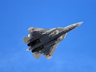 Многофункциональный истребитель пятого поколения Су-57 на военном параде, посвященном 73-й годовщине Победы в Великой Отечественной войне 1941-1945 годов Многофункциональный истребитель пятого поколения Су-57 на военном параде, посвященном 73-й годовщине Победы в Великой Отечественной войне 1941-1945 годов