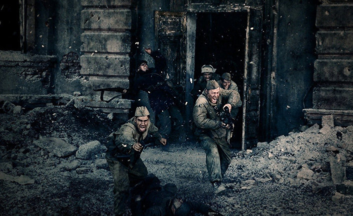 Кадр из фильма "Сталинград" (2013)