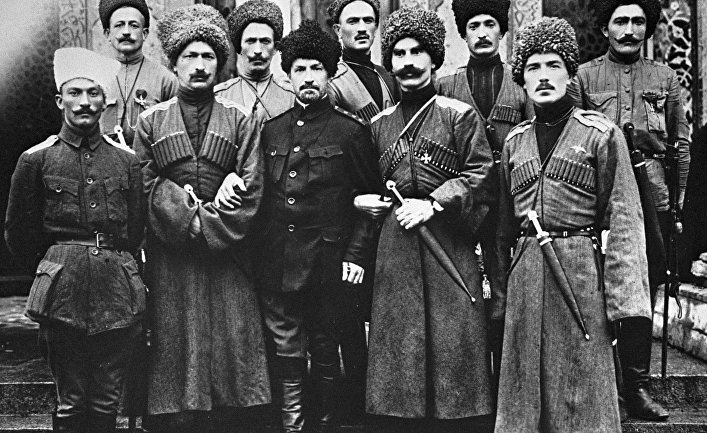 Офицеры «Дикой дивизии» генерала Корнилова