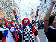 Болельщики ЧМ-2018 в Москве Болельщики ЧМ-2018 в Москве