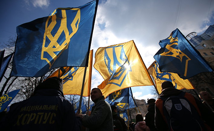 Акция протеста в Киеве