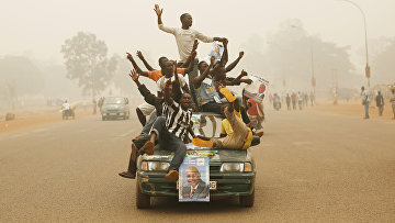 Город Банги в Центральноафриканской Республике