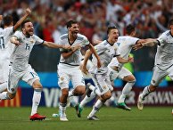 Футболисты сборной России