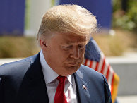 Президент США Дональд Трамп на саммите НАТО в Брюсселе. 11 июля 2018 Президент США Дональд Трамп на саммите НАТО в Брюсселе. 11 июля 2018