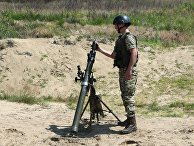 Военнослужащие во время учений в Львовской области Военнослужащие во время учений в Львовской области