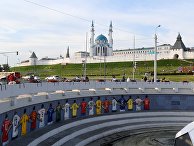 Граффити к Чемпионату мира по футболу в Казани Граффити к Чемпионату мира по футболу в Казани