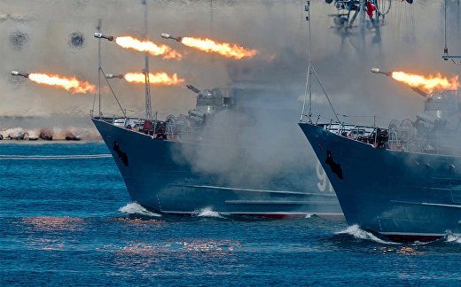 Празднование Дня ВМФ Празднование Дня ВМФ