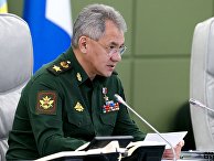 Министр обороны РФ Сергей Шойгу во время проведения Единого дня приемки военной продукции