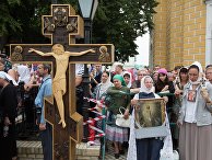 Участники праздничных мероприятий, посвященных 1030-летию Крещения Руси, в Киево-Печерской лавре в Киеве. 27 июля 2018 Участники праздничных мероприятий, посвященных 1030-летию Крещения Руси, в Киево-Печерской лавре в Киеве. 27 июля 2018