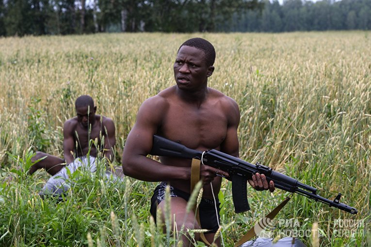 Международный конкурс "Отличники войсковой разведки" в Новосибирской области