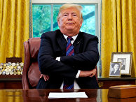 Президент США Дональд Трамп во время объявления о двустороннем торговом соглашении с Мексикой Президент США Дональд Трамп во время объявления о двустороннем торговом соглашении с Мексикой