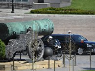 Автомобиль Aurus кортежа президента РФ