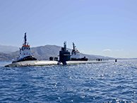 Американская атомная подводная лодка "Ньюпорт-Ньюс" у берегов Греции Американская атомная подводная лодка "Ньюпорт-Ньюс" у берегов Греции