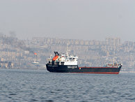 Танкер перед выходом в Каспийское море Танкер перед выходом в Каспийское море