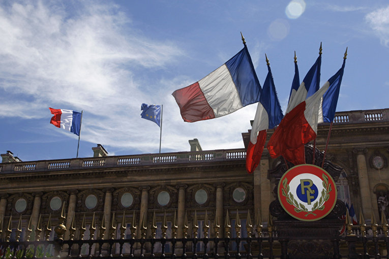 Здание министерства иностранных дел в Париже, Франция