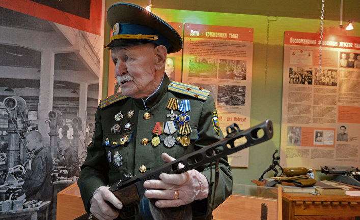 Ветеран Великой Отечественной войны Резепин Михаил Константинович