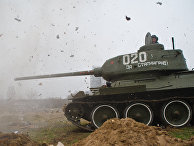 Танк Т-34 музея-заповедника "Сталинградская битва" Танк Т-34 музея-заповедника "Сталинградская битва"