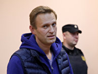 Оппозиционер Алексей Навальный на судебном заседании в Москве Оппозиционер Алексей Навальный на судебном заседании в Москве