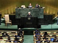 Президент Ирана Хасан Роухани на 73-ей сессии Генассамблеи ООН в Нью-Йорке
