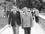 Президент США Ричард Никсон и генсек ЦК КПСС Леонид Брежнев Президент США Ричард Никсон и генсек ЦК КПСС Леонид Брежнев