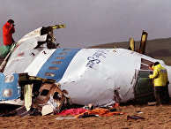 Обломки самолета Boeing 747-121 после крушения в Локерби, 1988 Обломки самолета Boeing 747-121 после крушения в Локерби, 1988